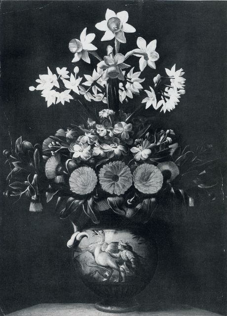 Anonimo — Recco Giacomo - sec. XVII - Natura morta con vaso di fiori — insieme